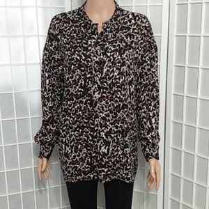 Time and Tru oversized‎ blouse